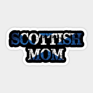 Scottish Mom Sticker